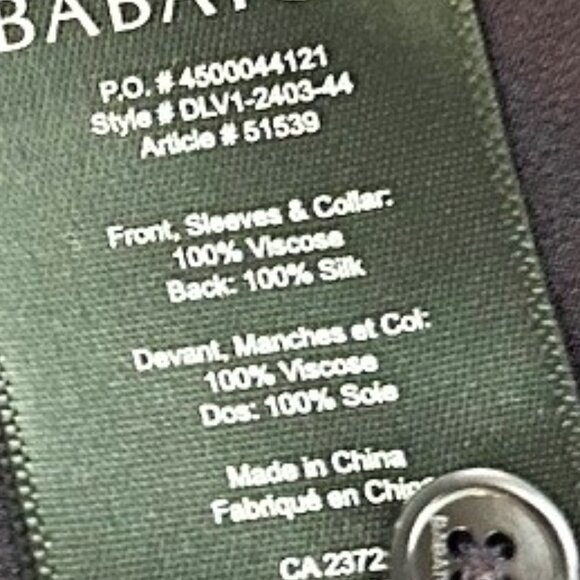 Babaton Deep Purple Viscose / Silk Bouse Sz Medium - Picture 7 of 10